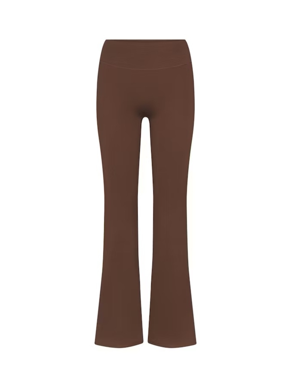 NikeSKIMS Dri-FIT Slim Flare Leggings S Brown High Waist Yoga Pants